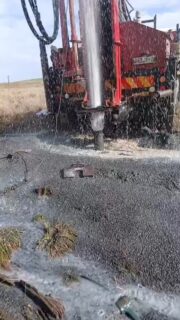 The team recently hit a whopper in The Midlands, KZN.

This hole is capable of producing water at 72,000 liters PER HOUR. Needless to say we have a very happy client.